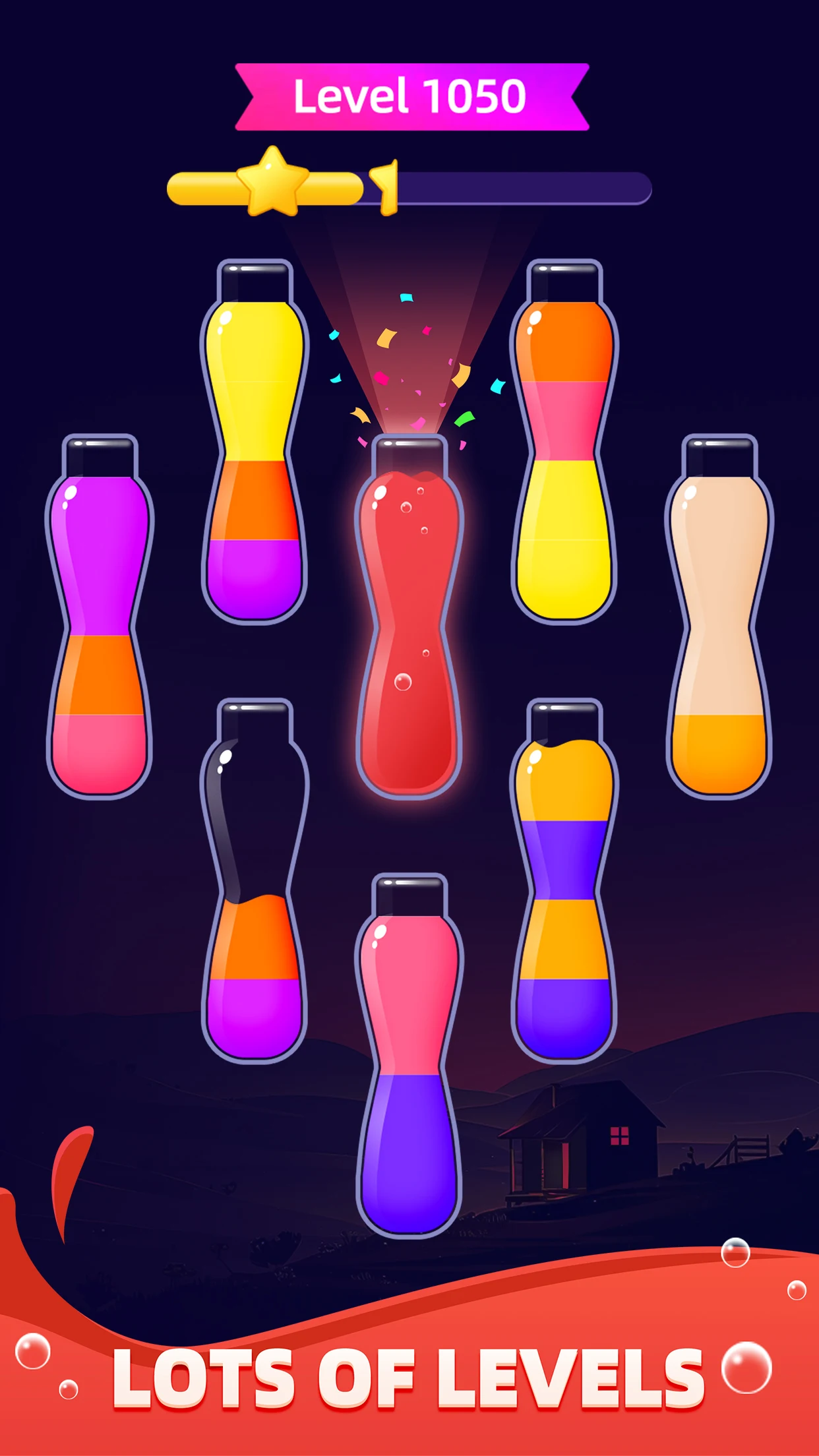 Water Sort: Offline Color Game screenshot