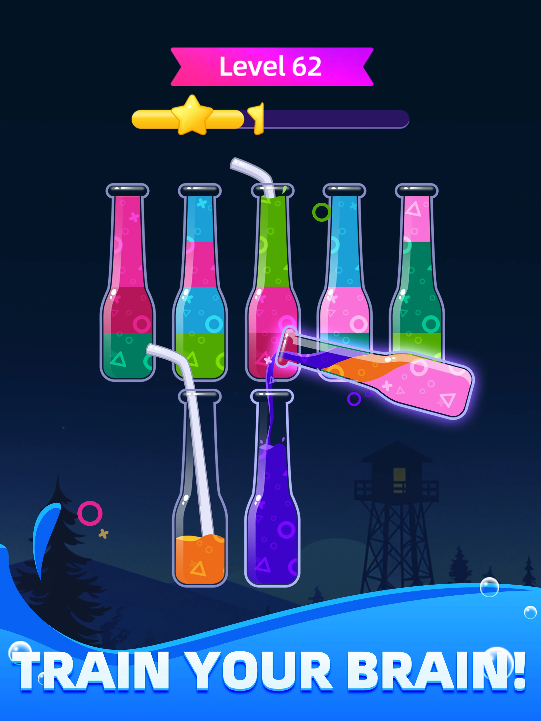 Water Sort: Offline Color Game screenshot