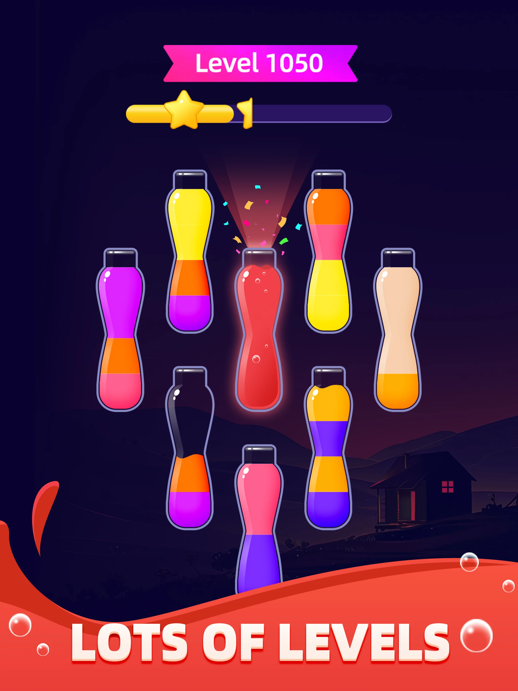 Water Sort: Offline Color Game screenshot
